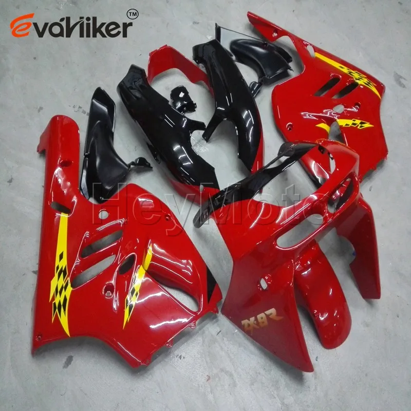 ABS Plastic fairing for ZX9R 1994 1995 1996 1997 red ZX 9R 94 95 96 97 motorcycle Fairing hull