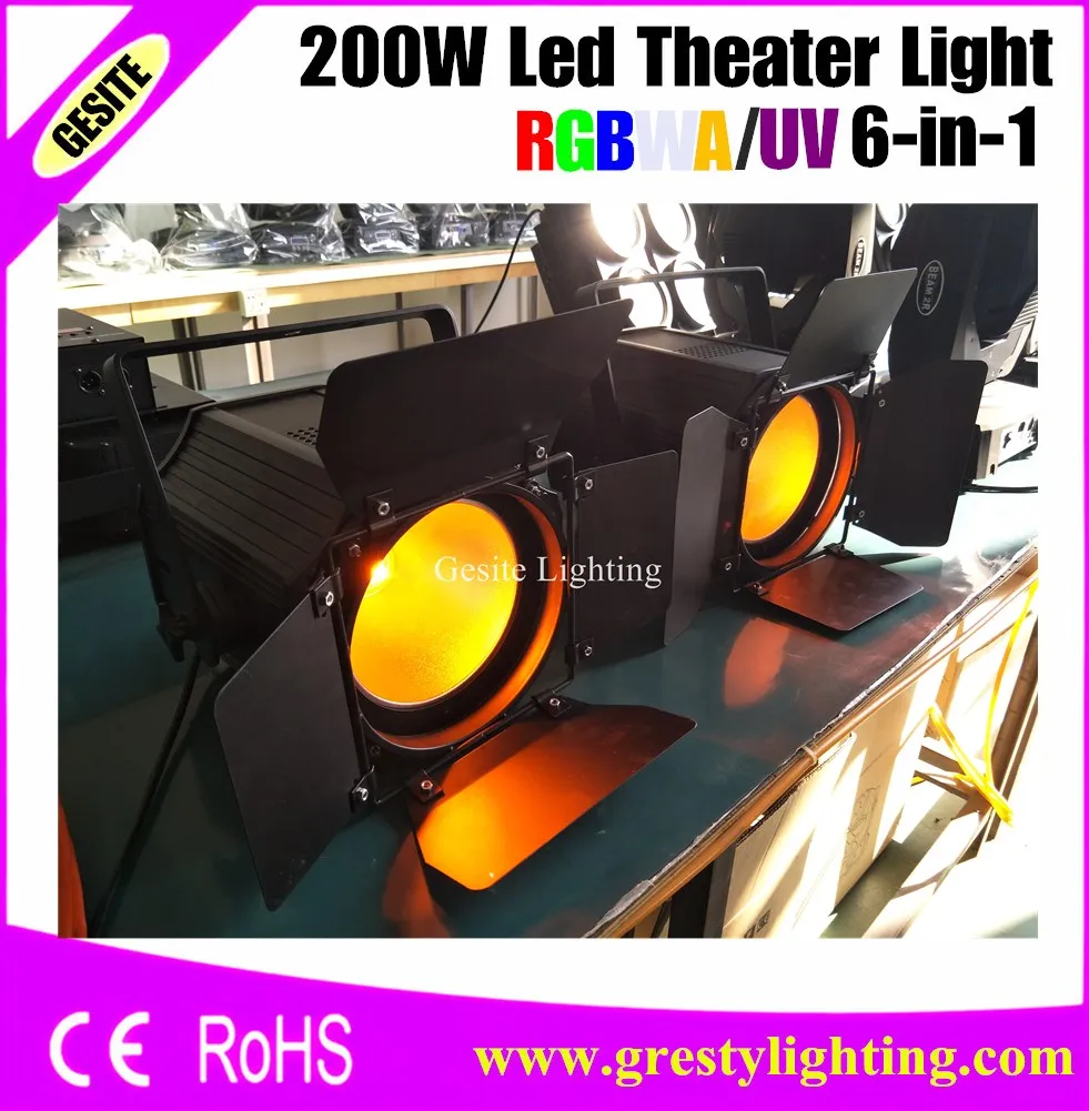 2pcs/lot Packing Led Professional Stage COB Par Light 200W DJ