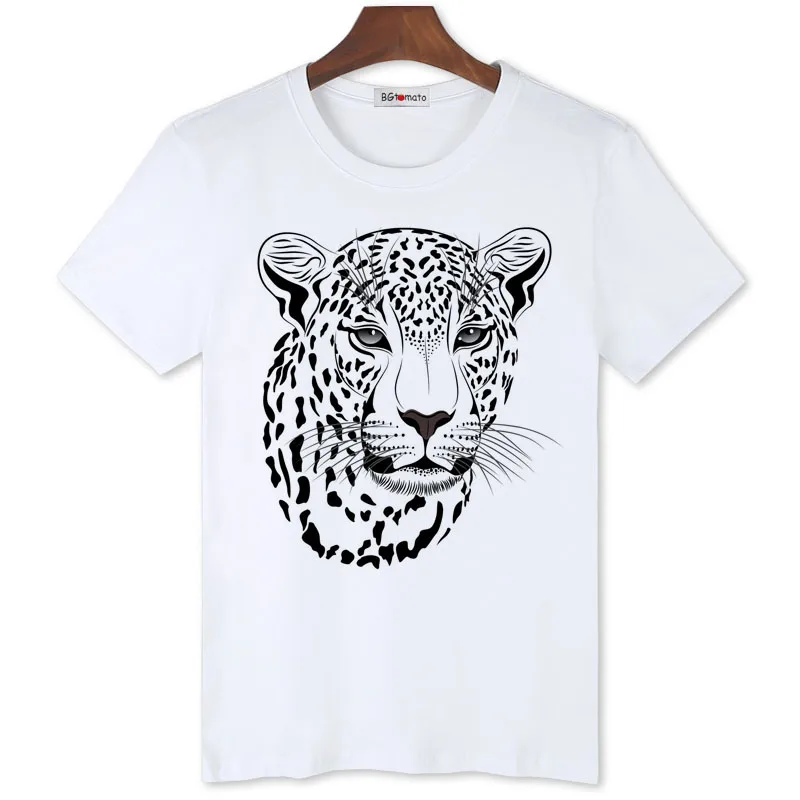 BGtomato Speed fierce hunter leopard T-shirt men Super Cool activite shirt Good quality comfortable brand tops tees