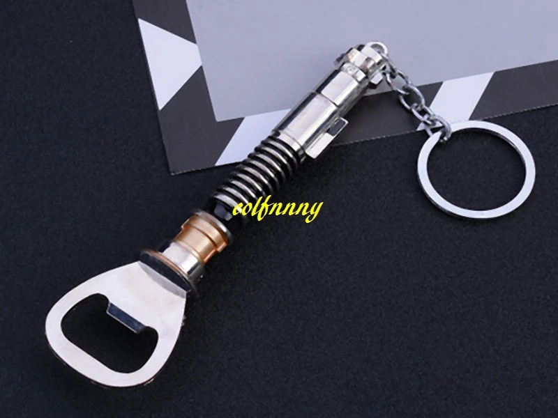 300pcs/lot Fast shipping 133x34mm Size Metal Beer bottle opener  Keyring key chain Keychain Openers