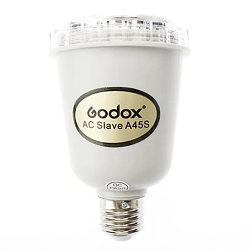 Godox A45S Studio E27 Screw AC Slave Studio Flash Strobe Bulb Light 220V