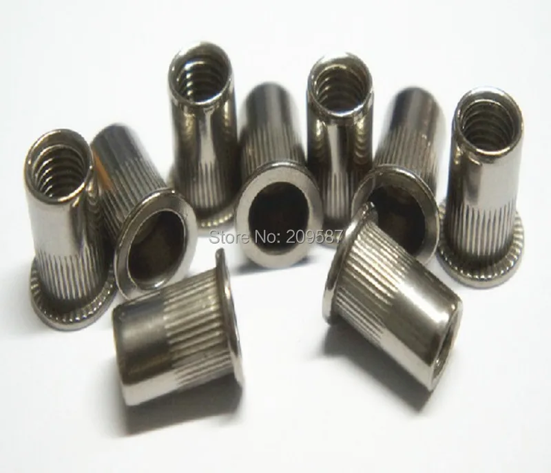 

Pack of 50 M10 Metric Stainless Steel Rivet Nut Rivnut Insert Nutsert