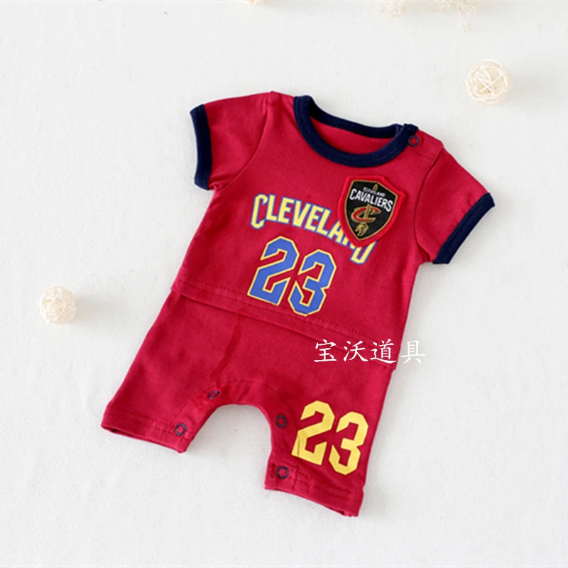 Newborn baby  cloth art  jumpsuit Sewing cotton romper Newborn photography props