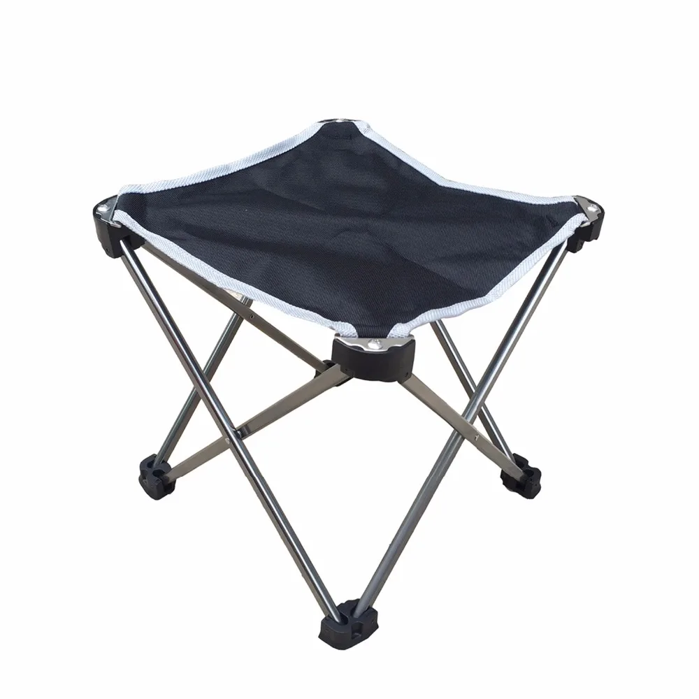 7075 Aluminium Alloy Camping Foldable Chair Folding Fishing Picnic BBQ Garden Chair Seat Outdoor Tools Stool ZW-OS01