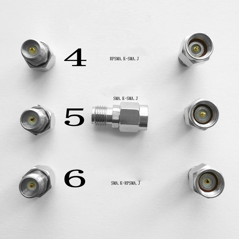 1 pair SMA  Adapter 3.5mm 6G Standing Wave  Reverse Polarity 6G