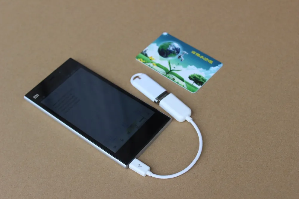 Micro Mini Iso 11785/84 Rfid Reader 125-134.2Khz Id Reader/Usb Ondersteuning Android Windows + 2 Stuks rfid Tags