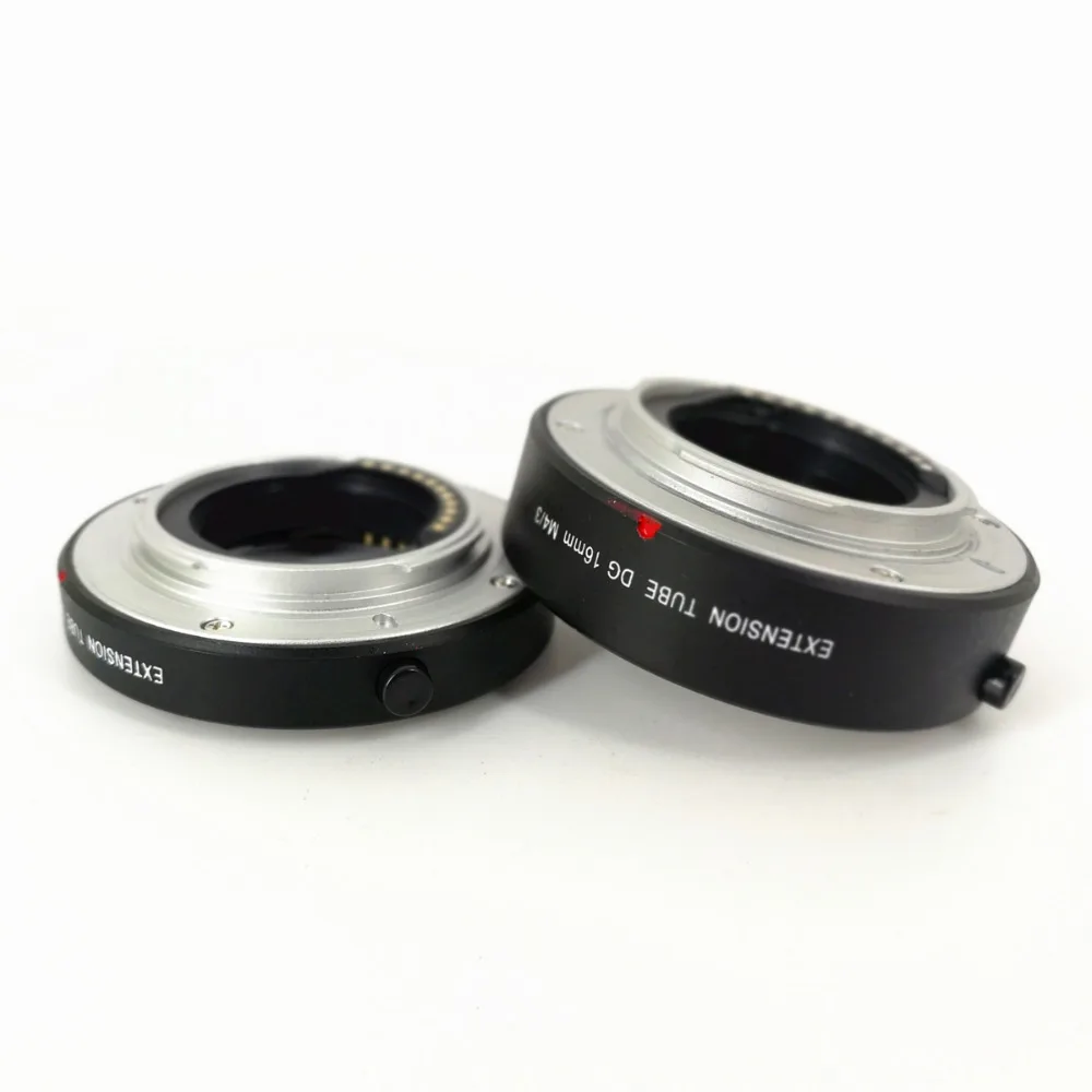 الإلكترونية AF السيارات التركيز ماكرو تمديد حلقة أنبوب مجموعة ل M43 MFT أوليمبوس EP5 EM5 EM1 EM10 مارك II III باناسونيك G6 G5 GX7 GX8
