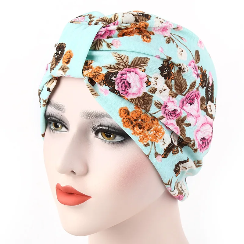 KepaHoo Women Muslim Headwear Hats For Ladies Hair Wrap Beanie Hat Turban Head Wrap Cap Chemo Scarves