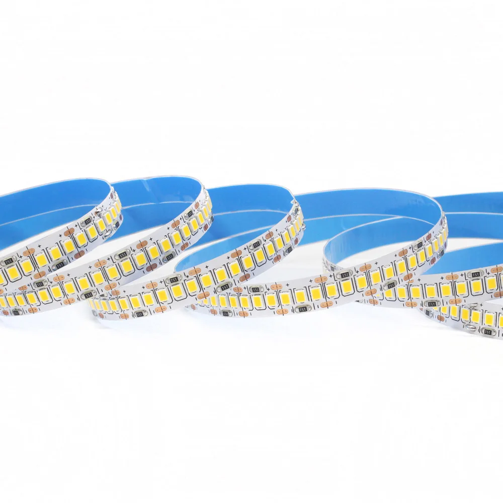 LED Tape 12V 24V SMD 2835 240LED/M 1M 2M 3M 4M 5M LED Strip Light DC 12V Tira Warm White Indoor Decor Stripe Ribbon Lighting