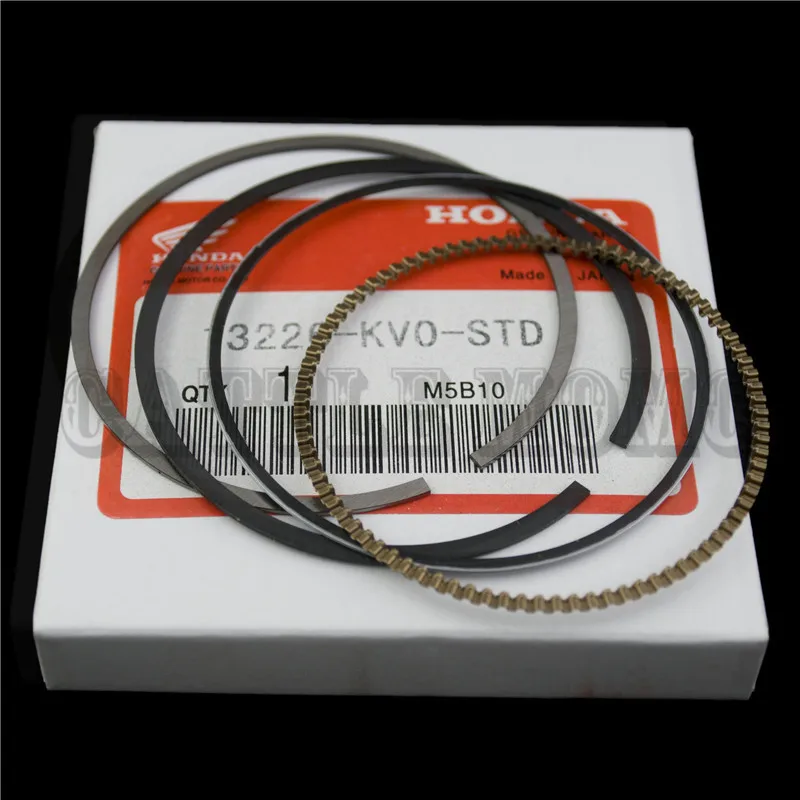 Motorcycle Engine Parts For Honda VT250 VT 250 Piston Ring 2 Pieces Motorbikr Piston Rings For 2 Cylinders