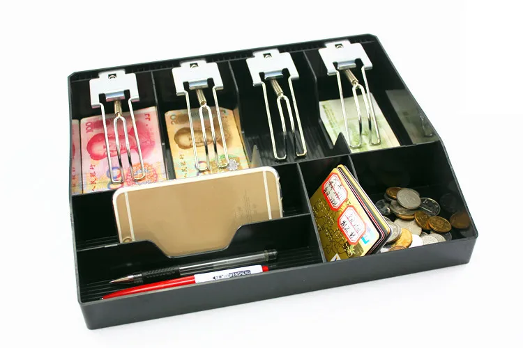 حافظة صلبة صندوق تسجيل النقود الجديد تصنيف جديد متجر أمين الصندوق عملة درج صندوق درج النقدية درج حافظة عداد المال