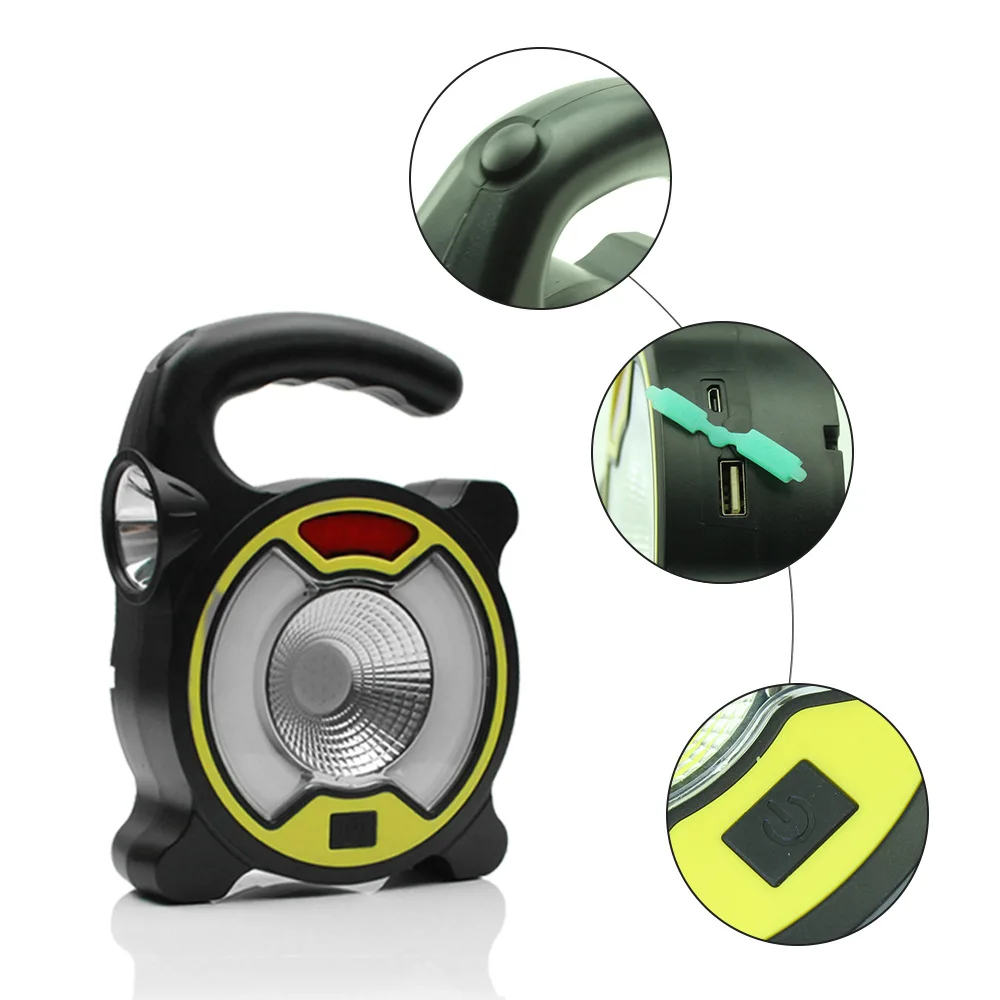 New Solar Portable Light Multifunction Solar LED Night Light ISO Outdoor Camping Lighting Emergency Light