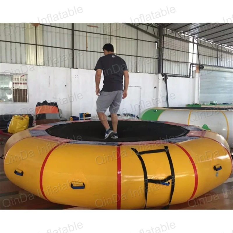 5m Diameter Inflatable Bouncer Pool Inflatable Toy Water Trampoline Water Platform Water Jumping Bed