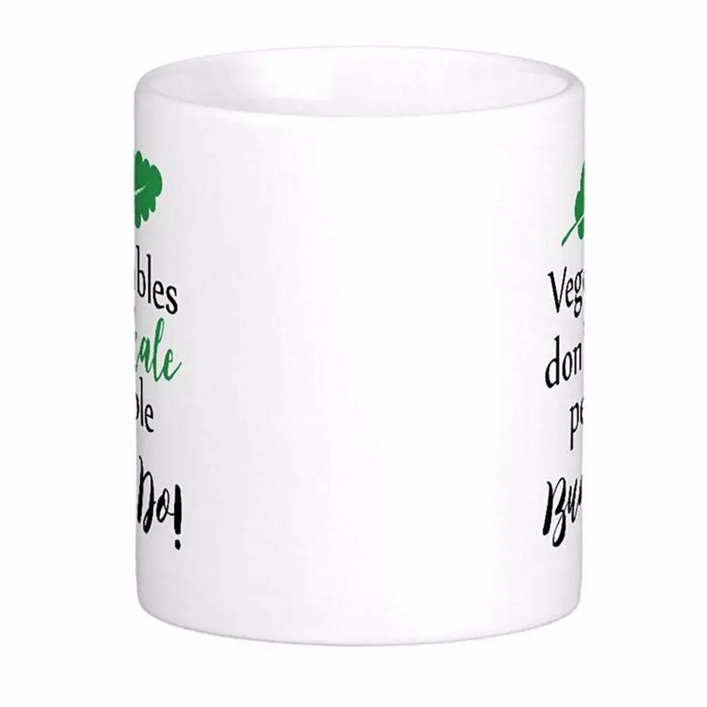 Funny Vegetables Don'T Kale People Funny White Coffee Mugs Tea Mug Customize Gift By LVSURE Ceramic Mug Travel Coffee Mugs