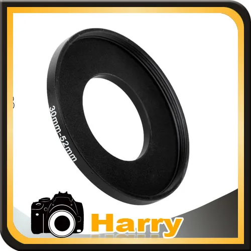 1pcs Metal Step Up Rings Lens Adapter Filter 30mm-52mm 30 to 52mm Camera
