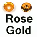 12 piezas en oro rosa