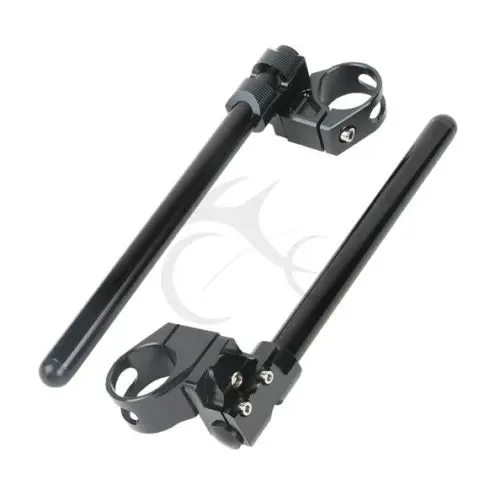 

43mm Clip On Handlebars Cafe Racer For Honda CBR600 F4I 2001-2006 CBR1100XX 1999-2004