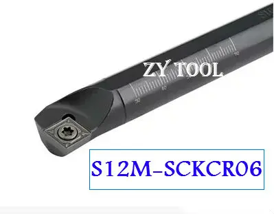 S12M-SCKCR06 آلة القاطع أدوات وانتقل المخرطة تحول أدوات تعيين الداخلية تحول أداة cnc تحول أدوات ، مملة بار الداخلي