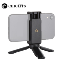 Mini Folding Plastic Stand Tripod Tripode&Universal Phone Clamp Bracket Smartphones Holder Clip for Xiaomi Huawei Iphone Samsung