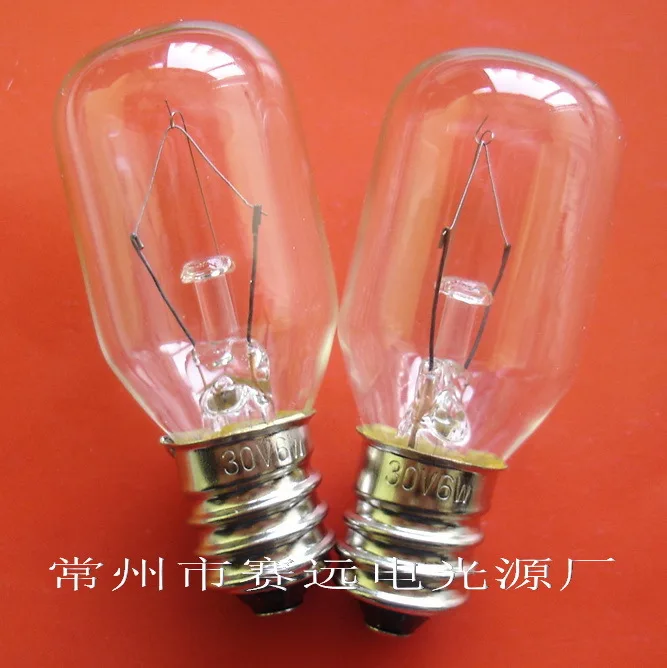 

Miniature light 30v 6w e12 t20x48 A324 NEW 10pcs sellwell lighting