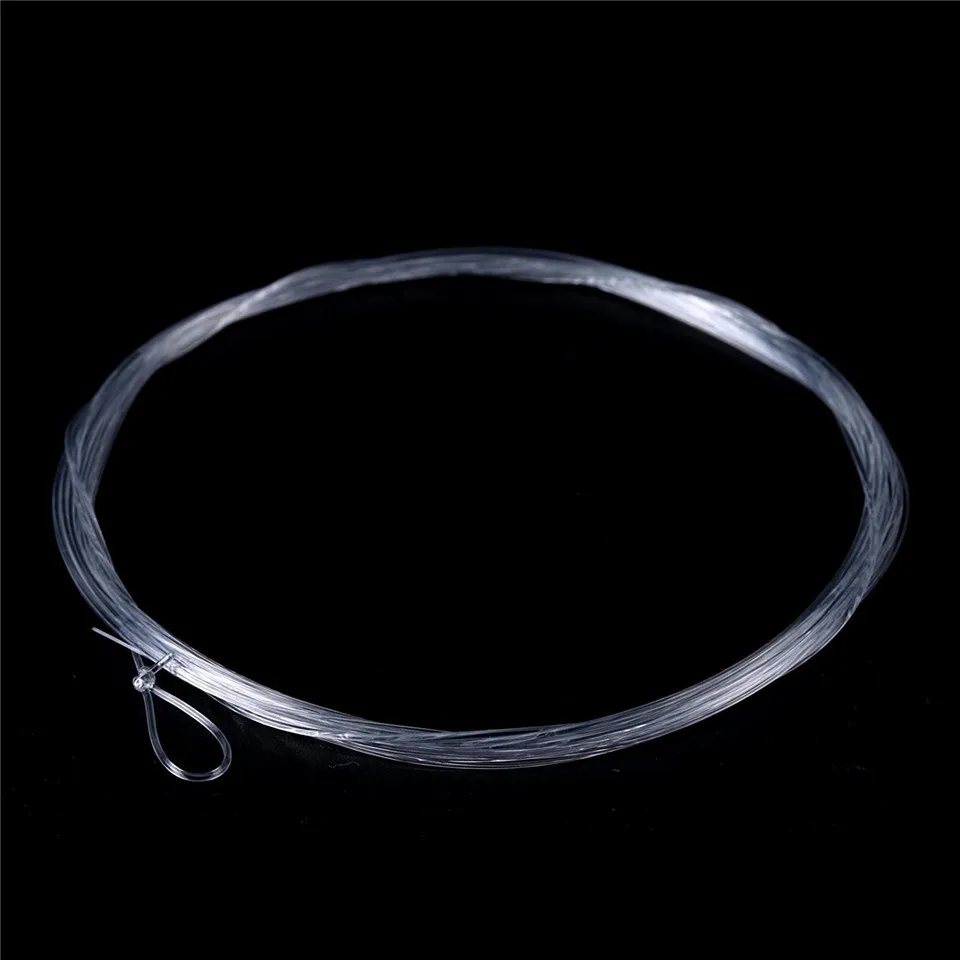 Maximumcacth 6pcs Fly Fishing Leader 7.5/9/12/15 FT 0-7X Clear Tapered Nylon Leader with Loop