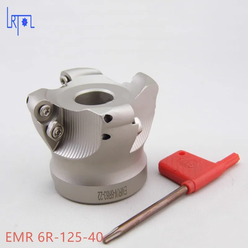 EMR 6R-125-40 Mill Visage Fin de Carbure Alliage pour Lourd CNC Fraisage De Coupe