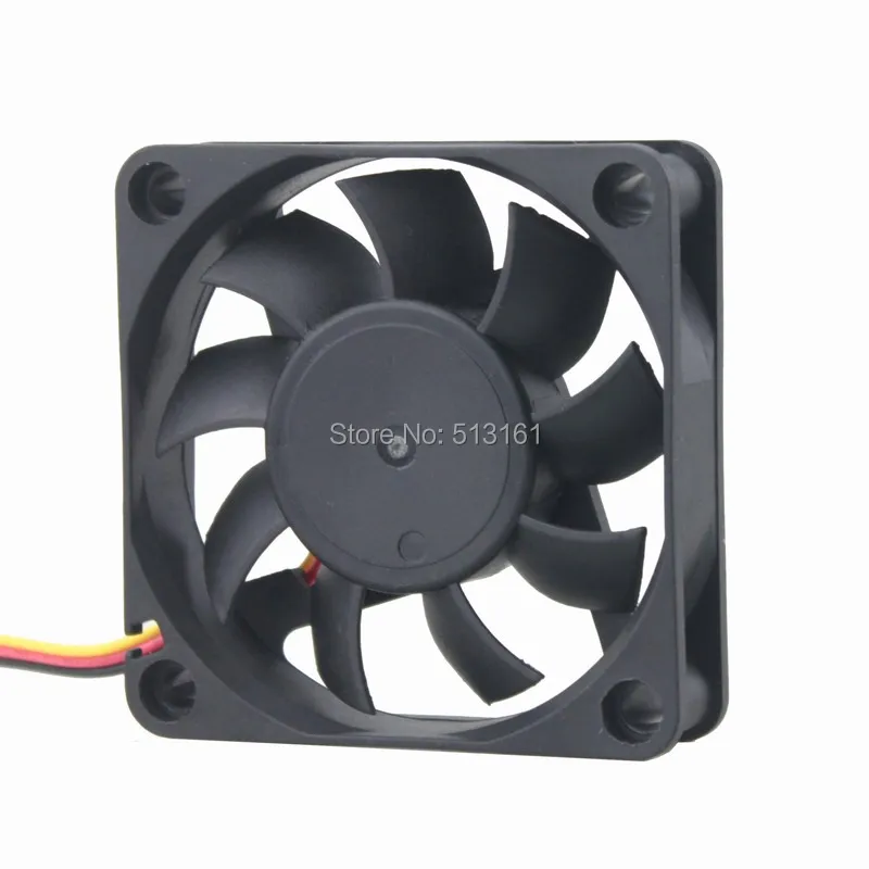 5 cái Gdstime DC 12 v 3Pin 60 mét 60x60x15 mét Máy Tính CPU Làm Mát Cooler Fan