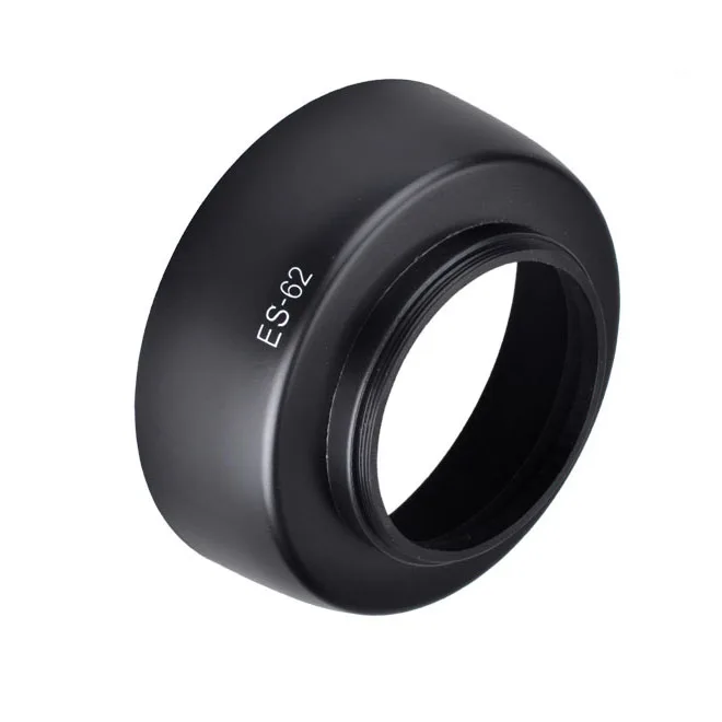 ES-62 52mm ES 62 ES62 Lens Hood Reversible Camera Lente Accessories for Canon 450D EF50mm f/1.8 II Nikon 50mm f/1.8D