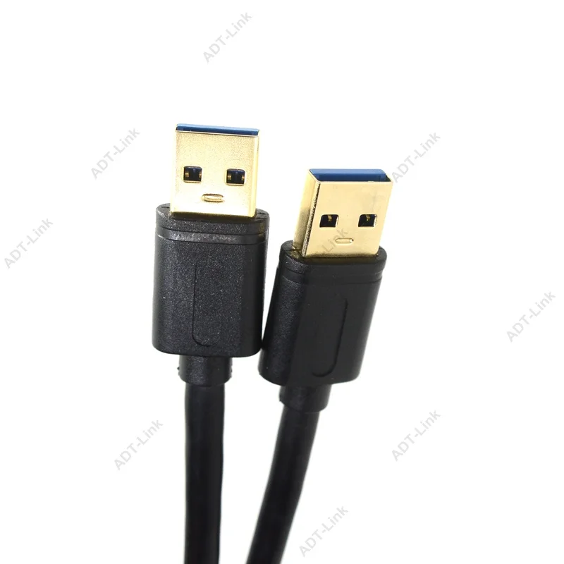 USB Type A Male to USB Male Extension Cable Super Speed USB 3.0 Extender Cable for Radiator Hard Disk Webcom