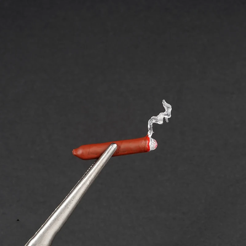 1/6 Scale 2pcs/set AS033 Burning Cigars Cigarettes Models For 12''Figures  Scene Accessories DIY