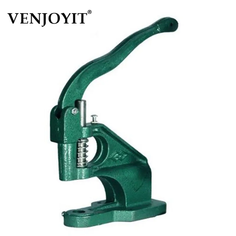 

Practical Grommet Machine Eyelet Hand Press machine Tool Punch with 3 Dies & 900 Grommet