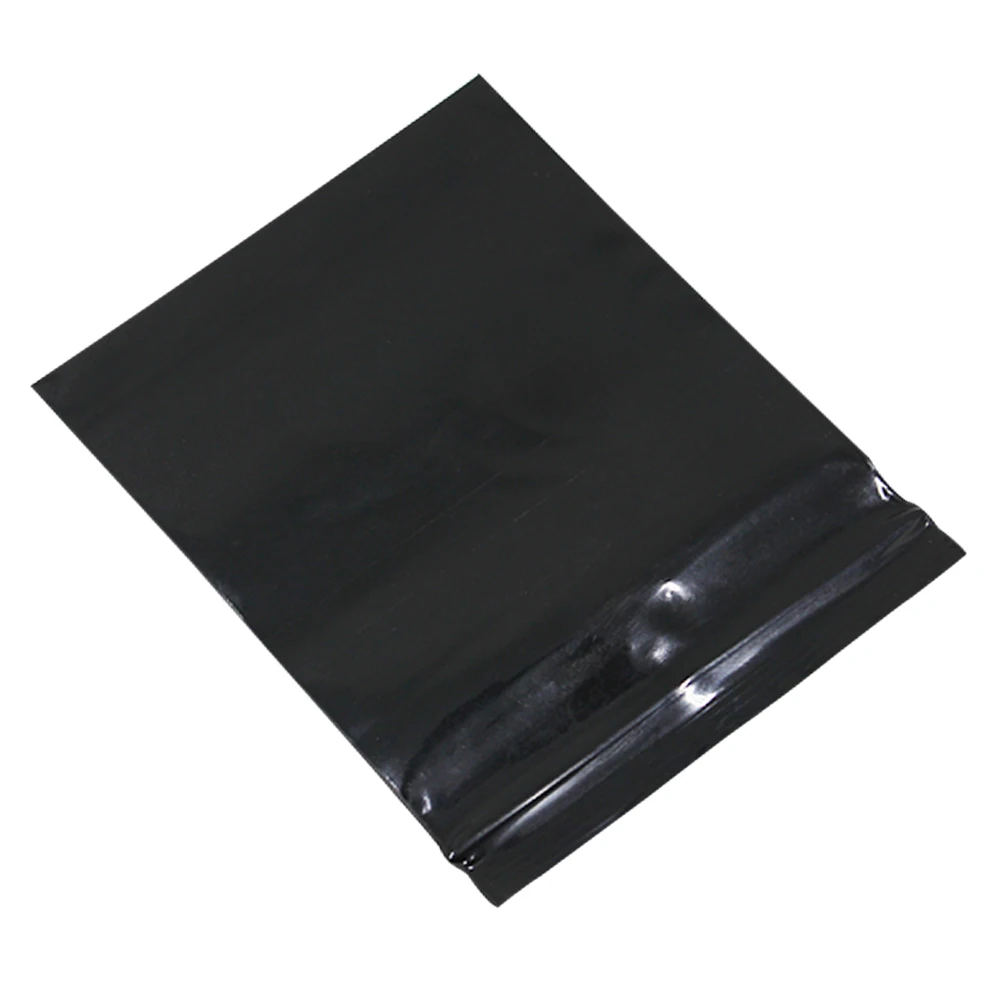 5*7cm 1000Pcs/ Lot Black Resealable Plastic Zipper Top Valve Storage Pack Bag Self Seal Ziplock Poly Package Packaging Pouch