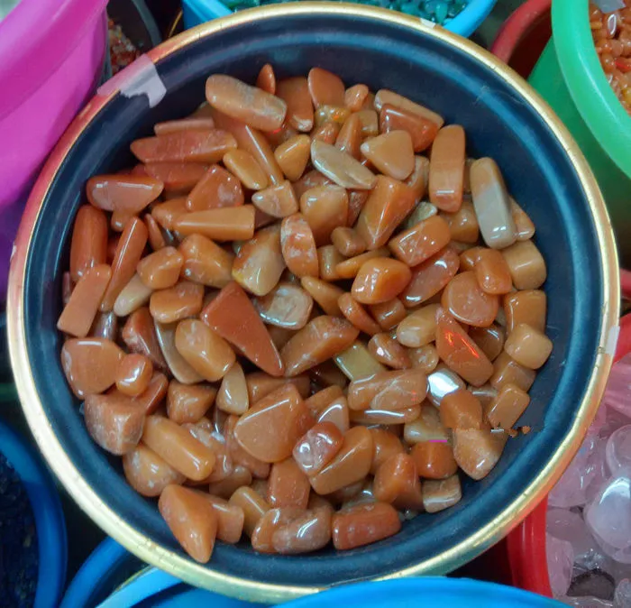 2oz Red Aventurine  MEDIUM Bulk Tumbled Stones Metaphysical Healing Crystal Wholesale Lot...