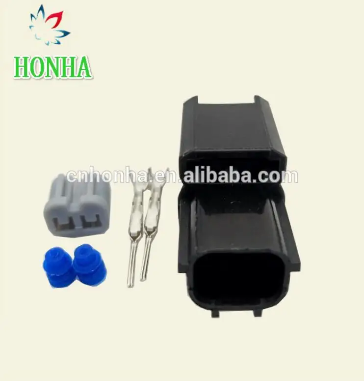 

2 way male auto electric car wire waterproof connection housing plug connector 6188-0590