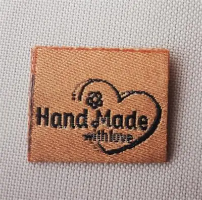 200 handmade labels in stock/clothing labels/clothing customized labels/tags/garment printed tags/Retro label