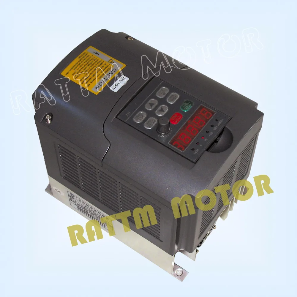 3KW 110VAC VFD Variable Frequency  Driver VFD Inverter Input 1 or 3HP output 3HP