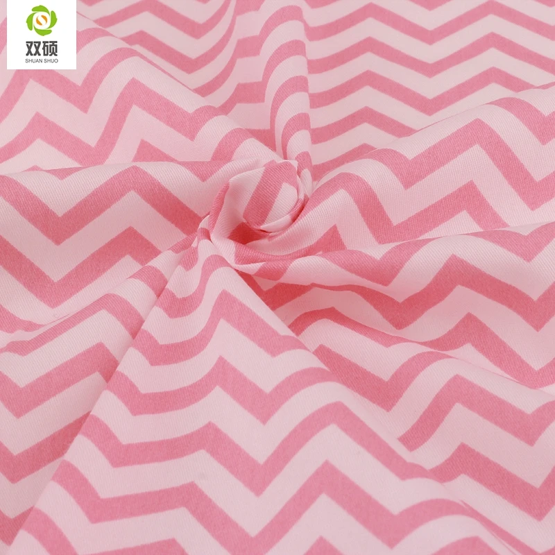 Pink Color Cotton Fabric Cutting Bundles Fabric Tissus Meter Patchwork Fabric for Sewing Clothes, bedding 40*50cm 15PCS/Lots