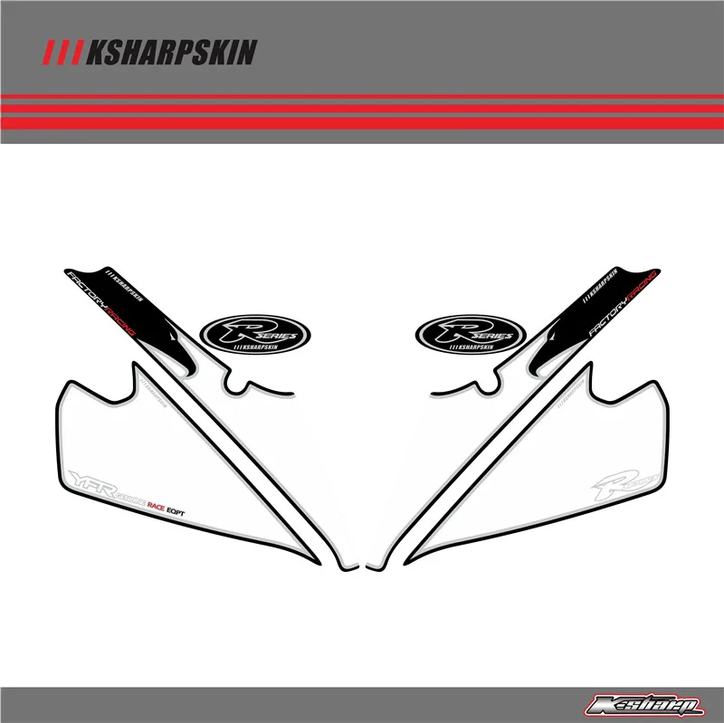 

Front Fairing Motor Number Board 3D Gel Protector for YAMAHA R1 1998-1999