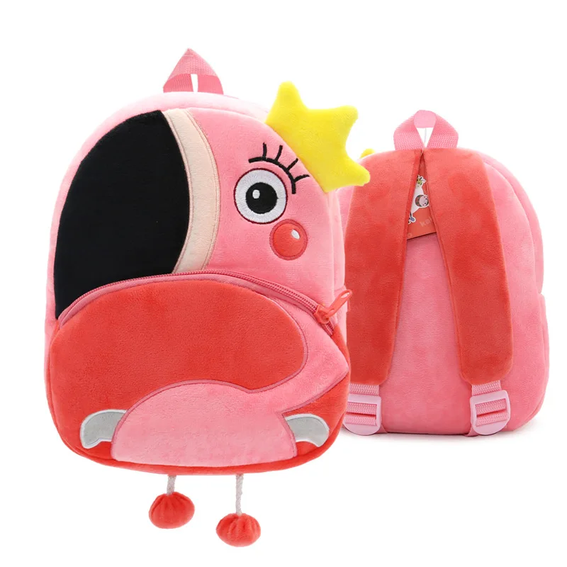 Sacs à dos d\'animaux 3D pour enfants, cartable pour tout-petits, cartable pour bébés filles et garçons, cartable de discussion d\'équation de dessin