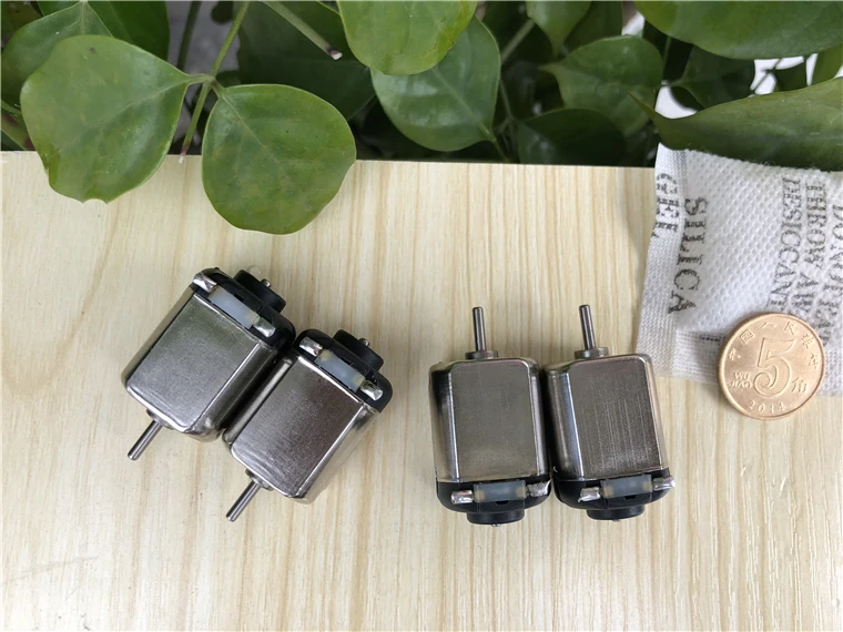 10pcs Long Axis Strong Magnetic130 motor 3V 580mA 19500RPM toy motor model motor