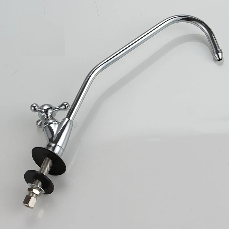 Water filter parts Stainless Steel Material Faucet sets Water purifier Tap Kitchen RO Faucet 1/4 Inch Connect Hose