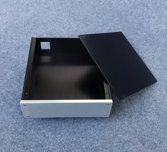 BZ2207A Aluminium Penuh Amplifier Kandang/Mini Amp Case/Preamp Kotak/PSU Chassis