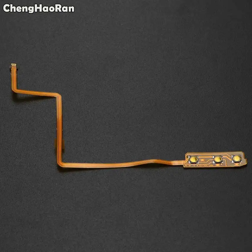 ChengHaoRan di Ricambio Per Nintendo Interruttore Joy-Con ZR ZL L SL SR On Off Pulsante Del Volume Chiave a Nastro Flex cavo Per NS