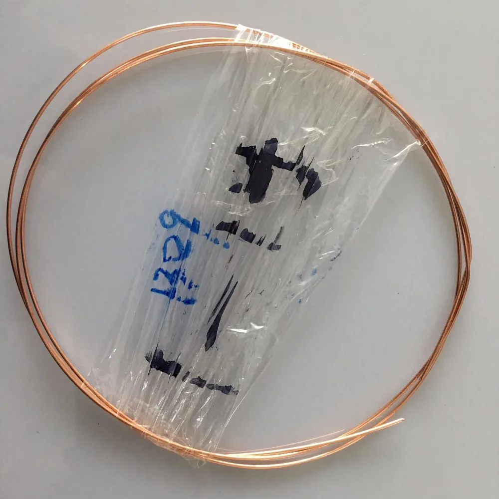 

1PCS YT1309B Diameter 1.0MM T2 Copper Copper Wire Free Shipping copper line SELL AT A LOSS 1.0Meters