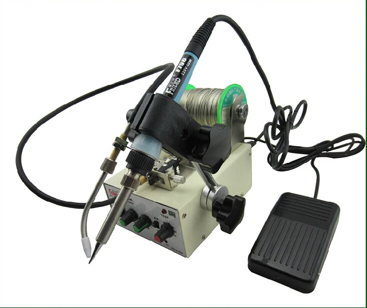 

Automatic Tin Feeding Machine Constant Temperature Soldering Iron Teclast Iron F3100 multi-function Foot Soldering Machine