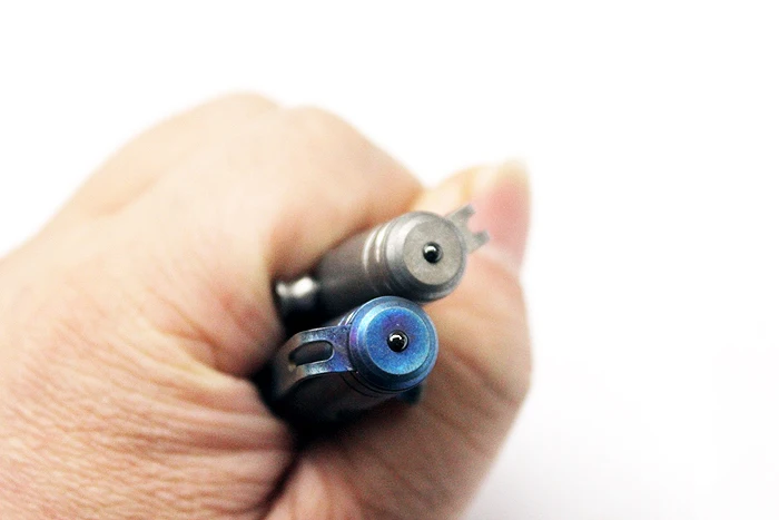 ¡Nuevo! Mini bolígrafo táctico portátil de aleación de titanio TC4, herramienta militar de autodefensa, llavero, supervivencia, emergencia, EDC, herramientas al aire libre