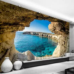 Fond d'écran photo 3D pour salon et chambre à coucher, décoration intérieure, affiche décorative moderne, simple et diversifié, 6 000 emplacements, saisons 550 nature