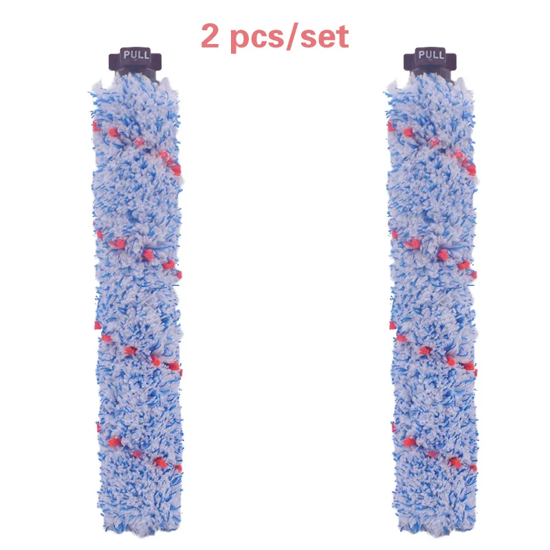 2 ชิ้น/ล็อตสำหรับ Bissell แปรงหลัก 1785 17132 Crosswave 1608683 double action gentle clean แปรงเครื่องดูดฝุ่น