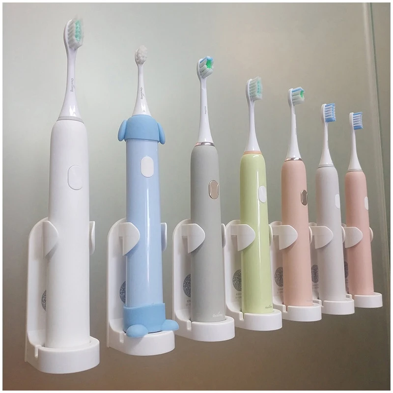 Wall Mount Electric Toothbrush Holder Electric Tooth Brush Stander Body Base Support Suit For Oral B