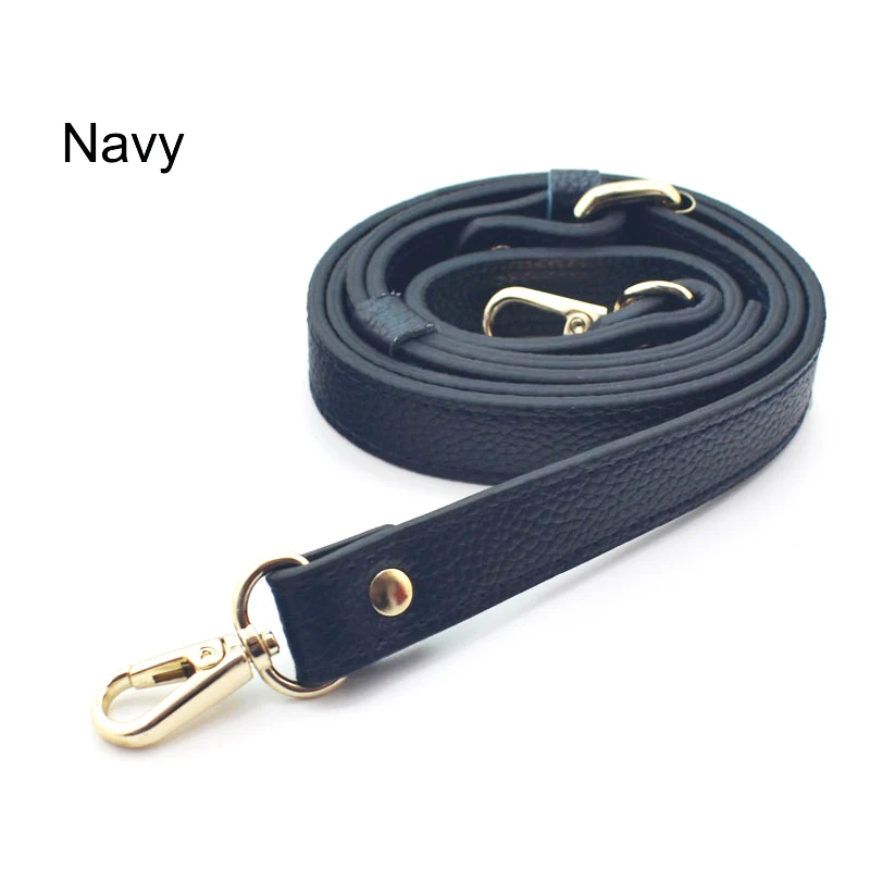 Adjustable 120 cm Long Genuine Leather Bag Strap Women Bags Handles Replacement Shoulder Belt Handbags Accessories Part KZ0358-1